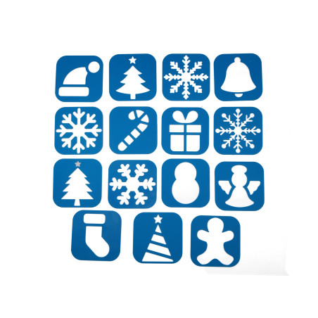 Zestaw Szablonów - Zima