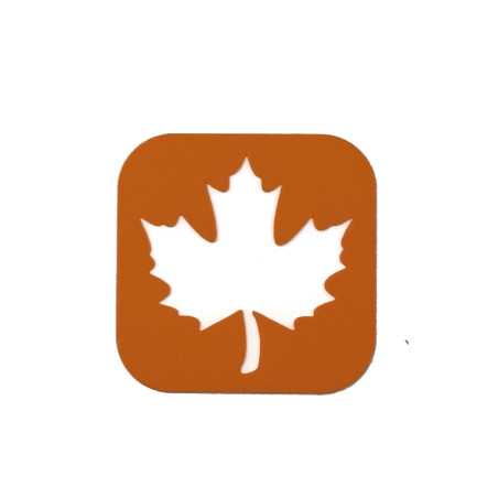 Szablon jesienny - Liść Klonu