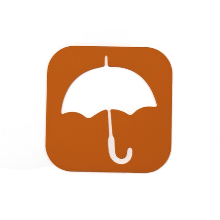 Szablon jesienny - Parasol