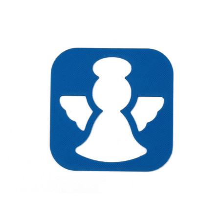 Szablon zimowy - Aniołek