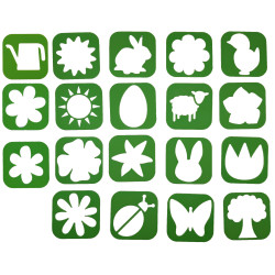 Zestaw Szablonów - Wiosna