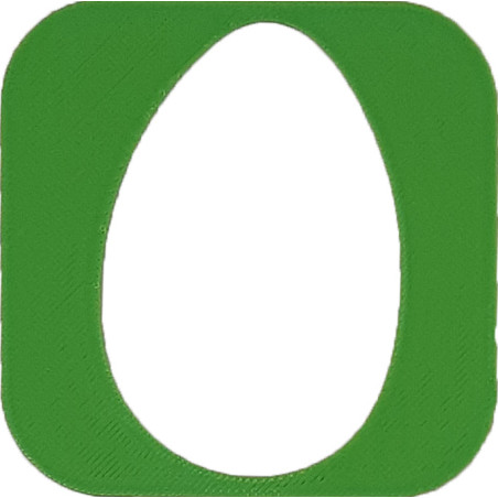 Szablon wiosenny - Jajko