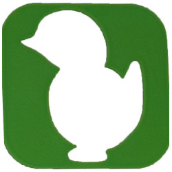 Szablon wiosenny - Kaczuszka