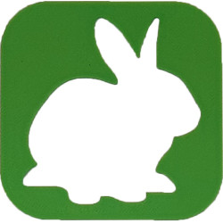 Szablon wiosenny - Królik