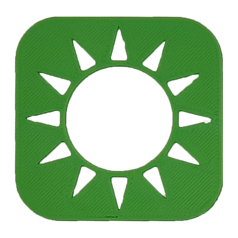 Szablon wiosenny - Słońce Nr 1