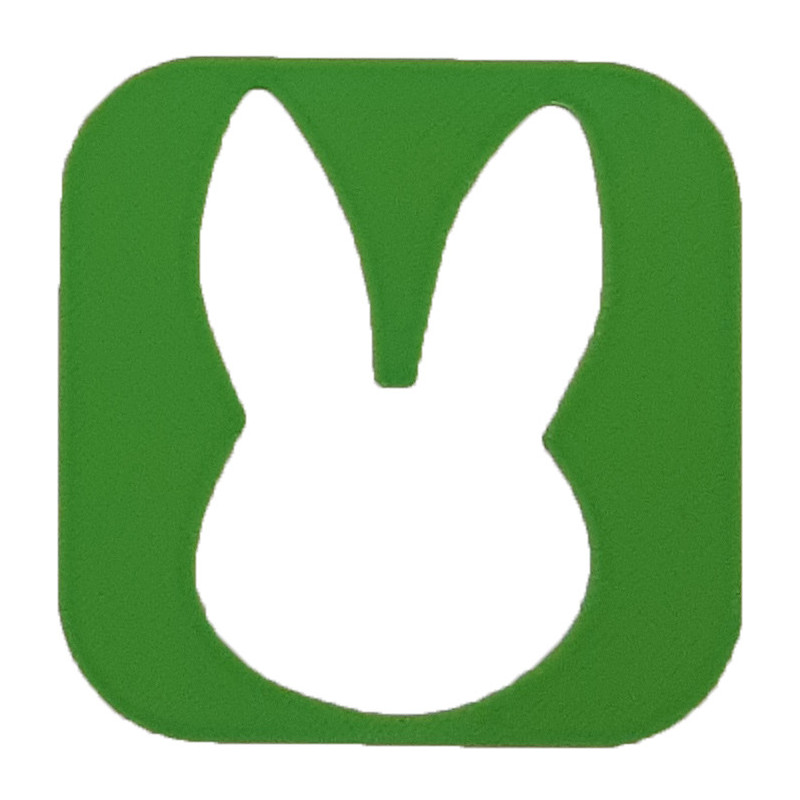 Szablon wiosenny - Zając